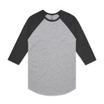 AS Colour 3/4 Raglan Tee Unisex